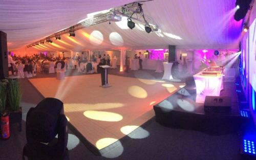 Betriebsjubiläum Zeltlandschaft